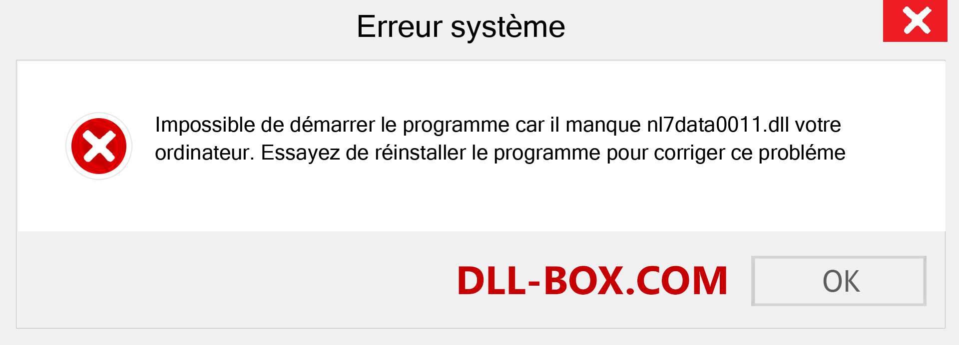 Le fichier nl7data0011.dll est manquant ?. Télécharger pour Windows 7, 8, 10 - Correction de l'erreur manquante nl7data0011 dll sur Windows, photos, images